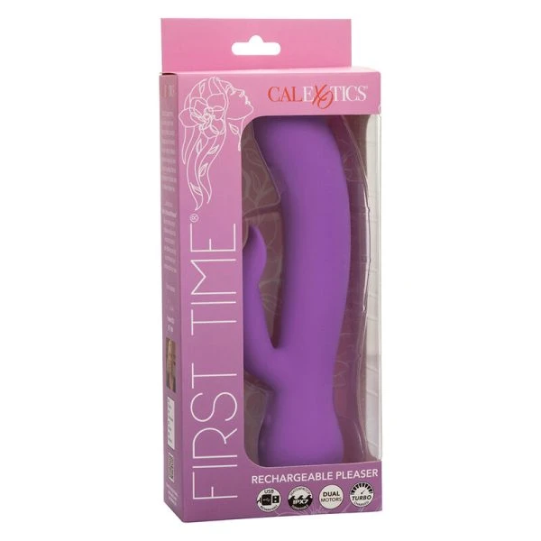 Calexotics G-Puntvibrator met Clitorisstimulator, oplaadbaar, Paars