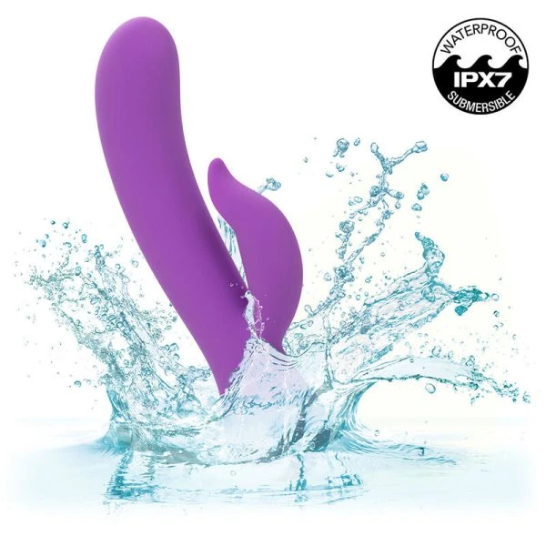 Calexotics G-Puntvibrator met Clitorisstimulator, oplaadbaar, Paars