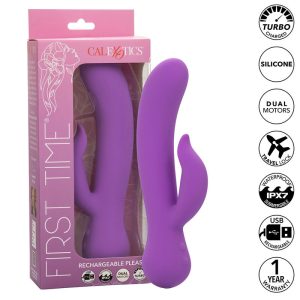 Calexotics G-Puntvibrator met Clitorisstimulator, oplaadbaar, Paars Calexotics G-Puntvibrator met Clitorisstimulator, oplaadbaar, Paars - Afbeelding 1