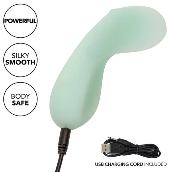 Calexotics Pacifica Tahiti Teaser oplegvibrator met 10 functies, aqua Calexotics Pacifica Tahiti Teaser oplegvibrator met 10 functies, aqua