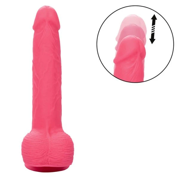 Calexotics Naturvibrator Studs Realistischer Vibrator 10 Vibrationen Rosa