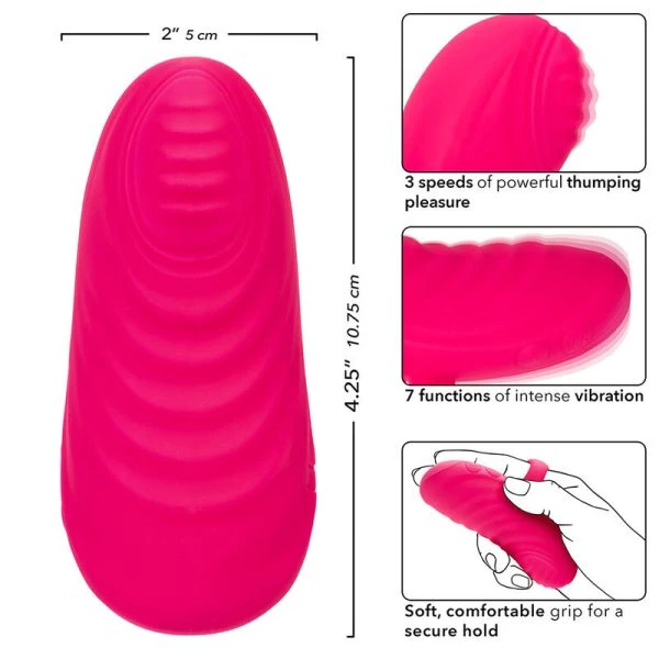 Calexotics Envy Handmassager met Rollbal, 7 Vibratiemodi, waterdicht, Roze