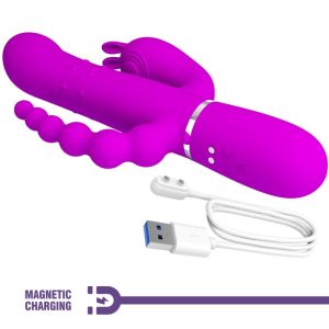 Pretty Love Cammy Triple Vibrator met clitorisstimulator en anale stimulator Pretty Love Cammy Triple Vibrator met clitorisstimulator en anale stimulator - Afbeelding 7