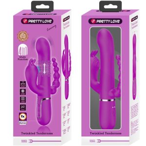 Pretty Love Cammy Triple Vibrator met clitorisstimulator en anale stimulator Pretty Love Cammy Triple Vibrator met clitorisstimulator en anale stimulator - Afbeelding 10