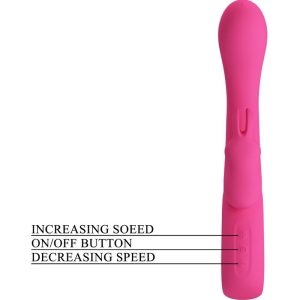 Pretty Love Novak Rabbit Vibrator mit 12 Vibrationsmodi, Rosa Pretty Love Novak Rabbit Vibrator mit 12 Vibrationsmodi, Rosa – Bild 7