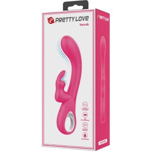 Pretty Love Novak Rabbit Vibrator mit 12 Vibrationsmodi, Rosa Pretty Love Novak Rabbit Vibrator mit 12 Vibrationsmodi, Rosa – Bild 10