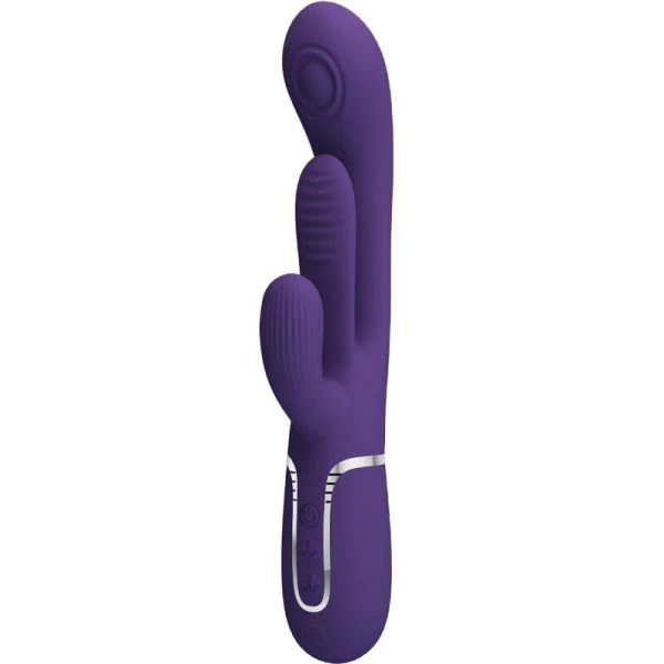 img_191719_4a56e1e9d2447179687e543d5afa2933_1.jpg Pretty Love Shania Triple Rabbit Vibrator met clitorisstimulator, paars