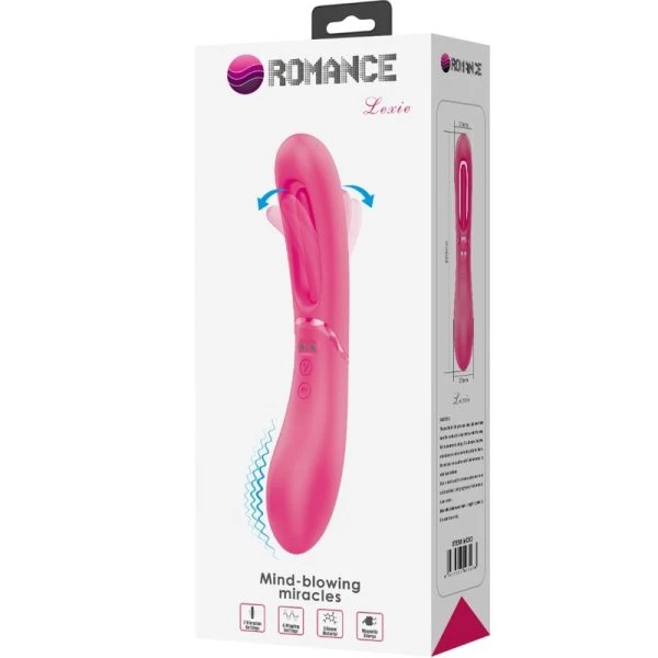 Romance G-Punkt Vibrator Lexie mit 7 Vibrationen und Bewegung, rosa