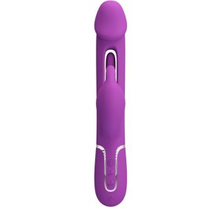 Pretty Love Kampas 3 in 1 Multifunktions-Rabbit-Vibrator mit Klitorisreizer, lila Pretty Love Kampas 3 in 1 Multifunktions-Rabbit-Vibrator mit Klitorisreizer, lila – Bild 2
