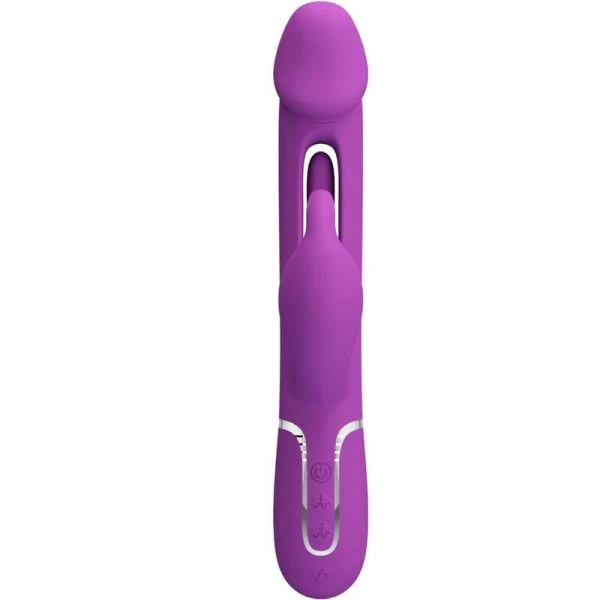 Pretty Love Kampas 3 in 1 Multifunktions-Rabbit-Vibrator mit Klitorisreizer, lila Pretty Love Kampas 3 in 1 Multifunktions-Rabbit-Vibrator mit Klitorisreizer, lila