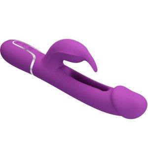 Pretty Love Kampas 3 in 1 Multifunktions-Rabbit-Vibrator mit Klitorisreizer, lila Pretty Love Kampas 3 in 1 Multifunktions-Rabbit-Vibrator mit Klitorisreizer, lila – Bild 4
