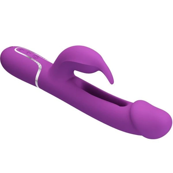 Pretty Love Kampas 3 in 1 Multifunktions-Rabbit-Vibrator mit Klitorisreizer, lila Pretty Love Kampas 3 in 1 Multifunktions-Rabbit-Vibrator mit Klitorisreizer, lila
