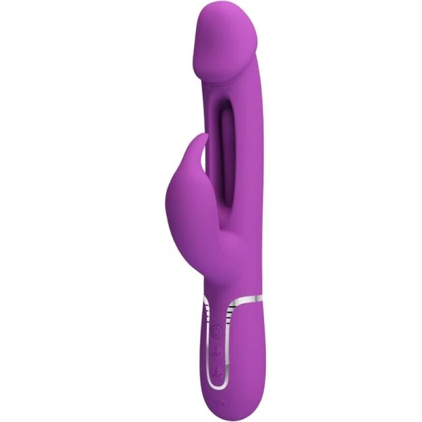 img_198025_6569cb074d51582b3a8e587827beb502_1.jpg Pretty Love Kampas 3 in 1 Multifunktions-Rabbit-Vibrator mit Klitorisreizer, lila
