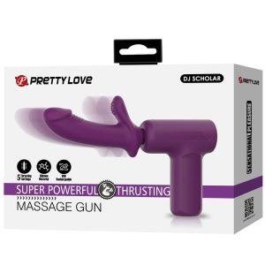 Pretty Love DJ Scholar Massager met 5 stootstanden, paars Pretty Love DJ Scholar Massager met 5 stootstanden, paars - Afbeelding 11
