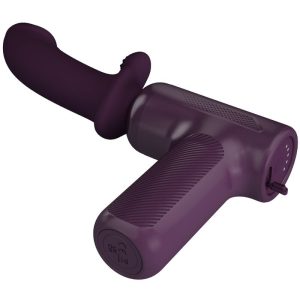 Pretty Love DJ Scholar Massager met 5 stootstanden, paars Pretty Love DJ Scholar Massager met 5 stootstanden, paars - Afbeelding 5
