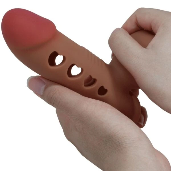 Pretty Love Tyronn Penishuls met opblaasbare airbag siliconen Pretty Love Tyronn Penishuls met opblaasbare airbag siliconen