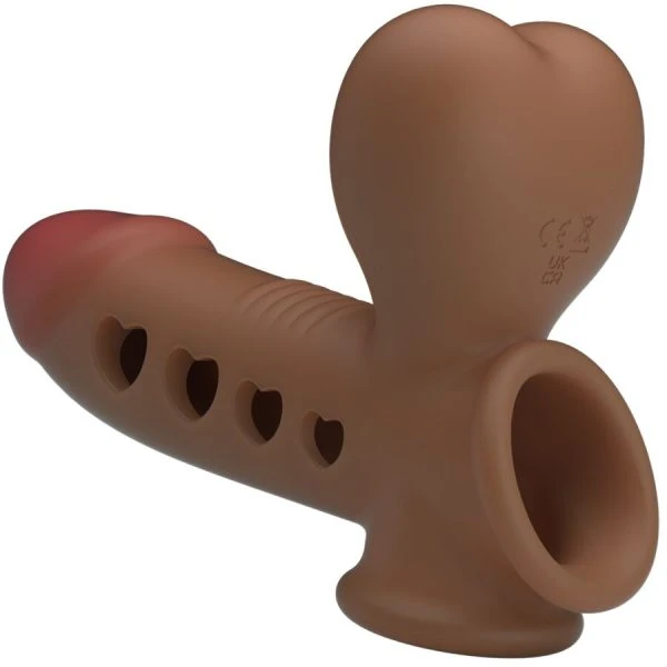 Pretty Love Tyronn Penishuls met opblaasbare airbag siliconen Pretty Love Tyronn Penishuls met opblaasbare airbag siliconen