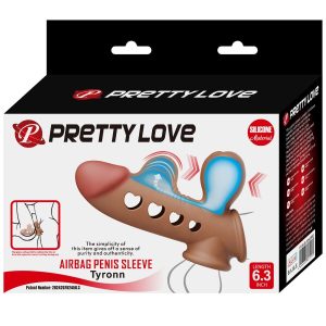 Pretty Love Tyronn Penishuls met opblaasbare airbag siliconen Pretty Love Tyronn Penishuls met opblaasbare airbag siliconen - Afbeelding 13