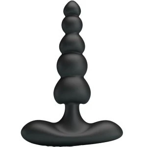Pretty Love Corban Anal Vibrator with 10 Vibrations Black