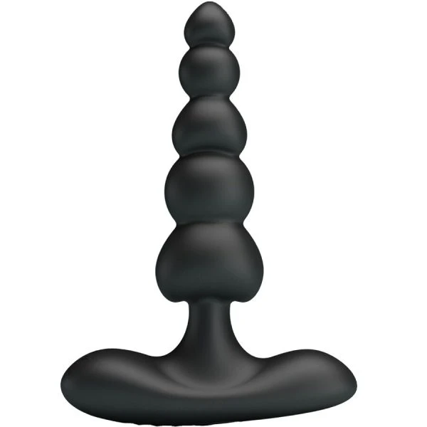 Pretty Love Corban Anale Vibrator met 10 Trillingen Zwart