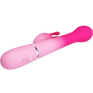 Pretty Love Dejon 3 IN 1 Multifunktions-Rabbit-Vibrator mit Perlenkette, Rosa Pretty Love Dejon 3 IN 1 Multifunktions-Rabbit-Vibrator mit Perlenkette, Rosa – Bild 6