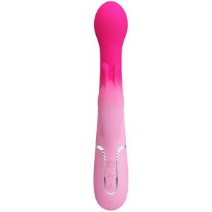 Pretty Love Dejon 3 IN 1 Multifunktions-Rabbit-Vibrator mit Perlenkette, Rosa Pretty Love Dejon 3 IN 1 Multifunktions-Rabbit-Vibrator mit Perlenkette, Rosa – Bild 3