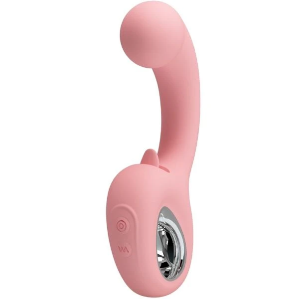 Pretty Love Erynnyes G-Punt Vibrator met Clitorisstimulator 10 Vibraties Roze Pretty Love Erynnyes G-Punt Vibrator met Clitorisstimulator 10 Vibraties Roze