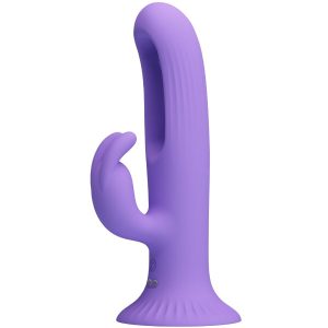 Pretty Love Killmoulis Rabbit Vibrator met 12 standen en clitorisstimulator paars Pretty Love Killmoulis Rabbit Vibrator met 12 standen en clitorisstimulator paars - Afbeelding 1