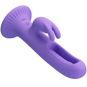 Pretty Love Killmoulis Rabbit Vibrator met 12 standen en clitorisstimulator paars Pretty Love Killmoulis Rabbit Vibrator met 12 standen en clitorisstimulator paars - Afbeelding 4