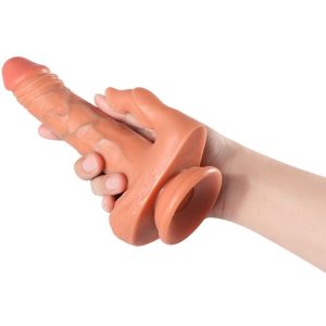 Shequ Julian Dildo met clitorisstimulator en vibratie 16 cm Shequ Julian Dildo met clitorisstimulator en vibratie 16 cm - Afbeelding 8