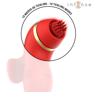 Intense Auflegevibrator mit 4 Aufsätzen, Saug- und Leckfunktion Intense Auflegevibrator mit 4 Aufsätzen, Saug- und Leckfunktion – Bild 8