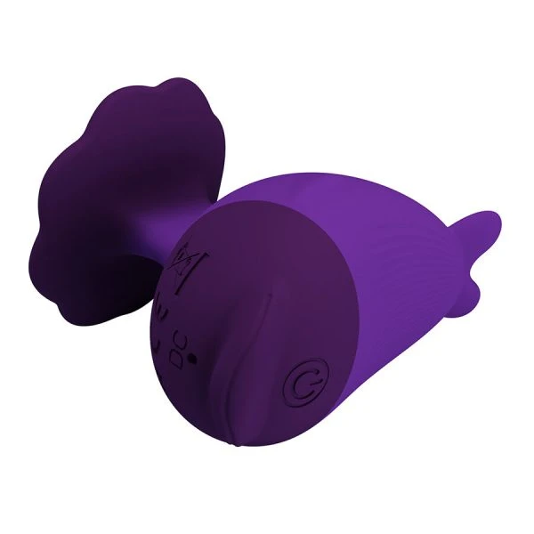 Pretty Love Dolphin Mini Vibrator met Clip, Siliconen, oplaadbaar