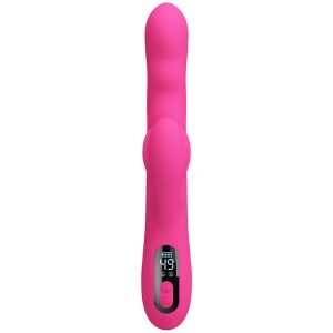 Pretty Love Konijnenvibrator met dubbele stimulatie en LED-display, Roze Pretty Love Konijnenvibrator met dubbele stimulatie en LED-display, Roze - Afbeelding 5