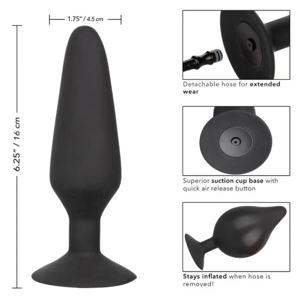 Calexotics Inflatable XL Anal Plug Silicone Calexotics Inflatable XL Anal Plug Silicone