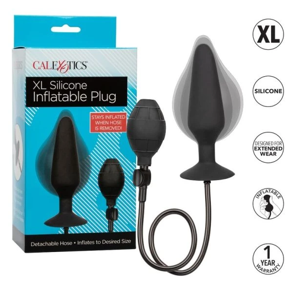 Calexotics Inflatable XL Anal Plug Silicone Calexotics Inflatable XL Anal Plug Silicone