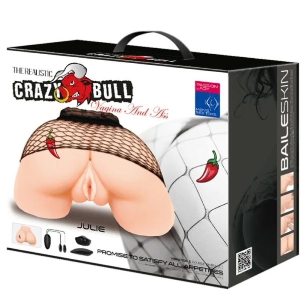 Crazy Bull Masturbator Vagina und Anus mit Vibration und Netz