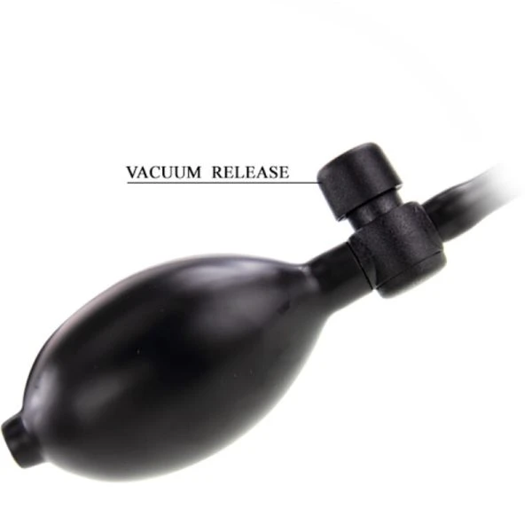 Baile Realistische opblaasbare dildo met zuignap 15 cm