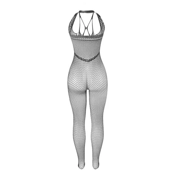 Subblime Netz-Bodystocking mit Riemen auf Brust und Rücken schwarz Subblime Netz-Bodystocking mit Riemen auf Brust und Rücken schwarz