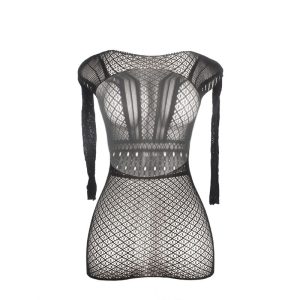 Subblime Netzkleid mit nacktem Rücken, Häkel-Optik Subblime Netzkleid mit nacktem Rücken, Häkel-Optik – Bild 5