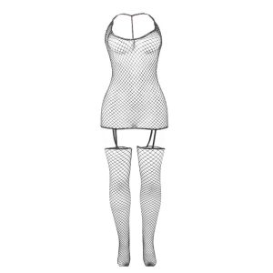 Subblime Glänzender Netz-Bodystocking Einheitsgröße Subblime Glänzender Netz-Bodystocking Einheitsgröße – Bild 5