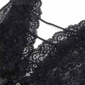 Subblime Sexy Body met kousenband Zwart L/XL Subblime Sexy Body met kousenband Zwart L/XL - Afbeelding 7