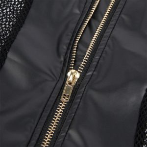 Subblime Sexy Mesh Kleid Leder Schwarz L/XL Subblime Sexy Mesh Kleid Leder Schwarz L/XL – Bild 7