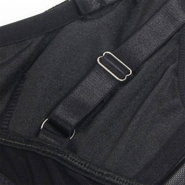 Subblime Bondage-BH met jarretelset zwart L/XL Subblime Bondage-BH met jarretelset zwart L/XL