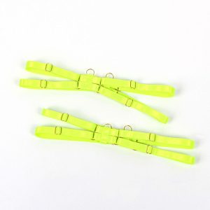 Subblime BH-set met halsketting en beendetails fluorescerend groen L/XL Subblime BH-set met halsketting en beendetails fluorescerend groen L/XL - Afbeelding 9