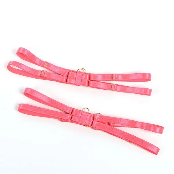 Subblime BH-Set mit Halskette und Beindetails fluoreszierendes Rosa L/XL Subblime BH-Set mit Halskette und Beindetails fluoreszierendes Rosa L/XL
