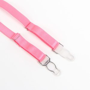 Subblime BH-set met kant en kousenband in roze en paars L/XL Subblime BH-set met kant en kousenband in roze en paars L/XL - Afbeelding 12