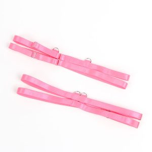 Subblime BH-set met kant en kousenband in roze en paars L/XL Subblime BH-set met kant en kousenband in roze en paars L/XL - Afbeelding 11
