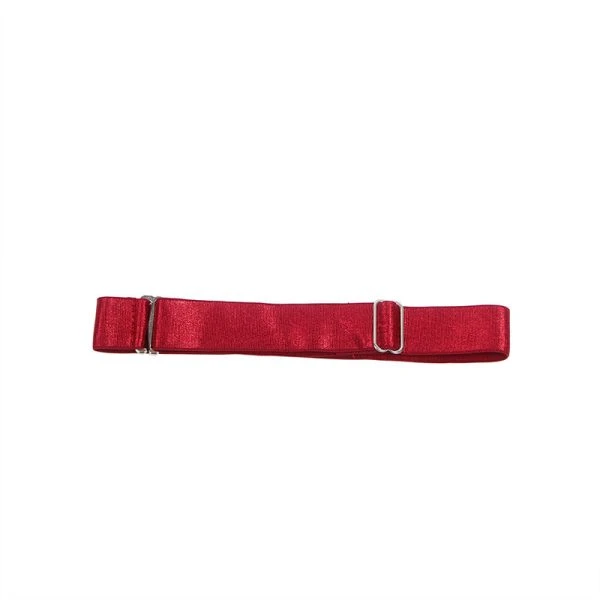 Subblime jurk met bordeauxrode leren bandjes S/M