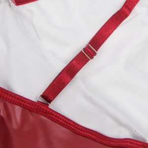 Subblime jurk met bordeauxrode leren bandjes S/M Subblime jurk met bordeauxrode leren bandjes S/M - Afbeelding 8