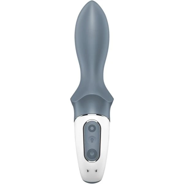 Satisfyer Air Pump Booty 1 opblaasbare anale vibrator grijs Satisfyer Air Pump Booty 1 opblaasbare anale vibrator grijs
